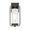Westinghouse Fixture Wall Outdoor 60W Ga-Lightero, Matte Black Dstsd Alum White Fost Cyln Glass 6114400 - alternate 1
